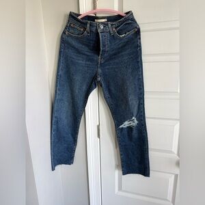 Levi's Women's Blue Straight Leg Jeans